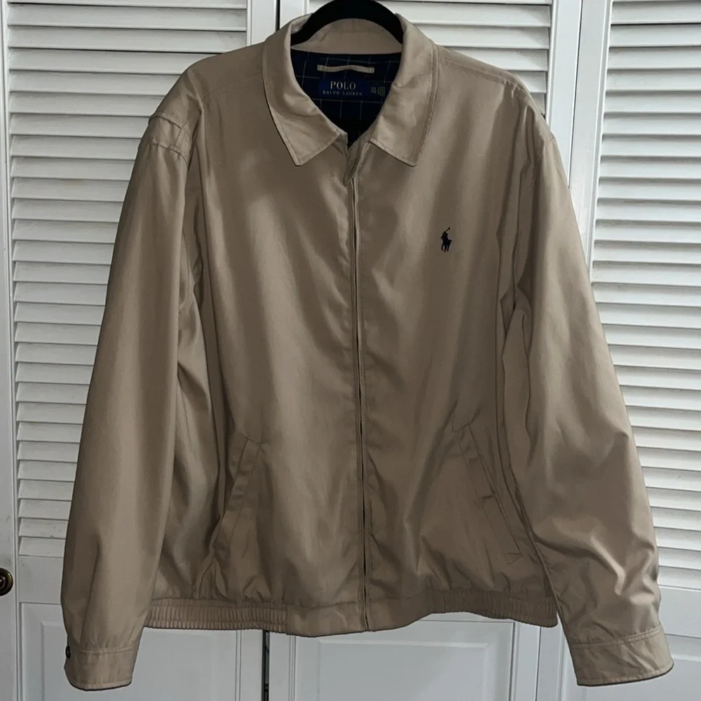 Polo by Ralph Lauren Harrington Men's Tan Jacket